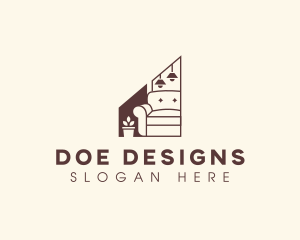 Decor Interior Design Furniture logo design