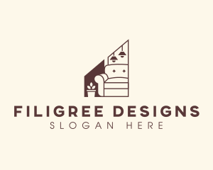 Decor Interior Design Furniture logo design