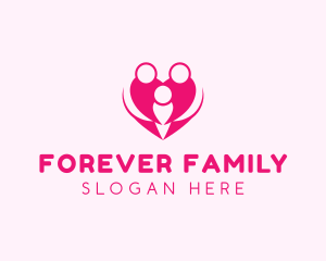Heart Family Insurance logo design