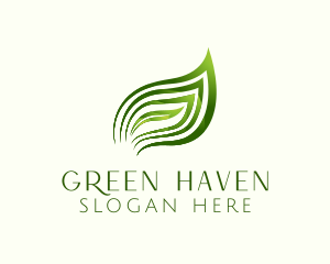 Green Botanical Garden logo design