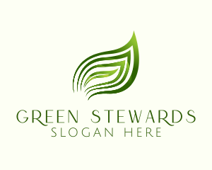 Green Botanical Garden logo design