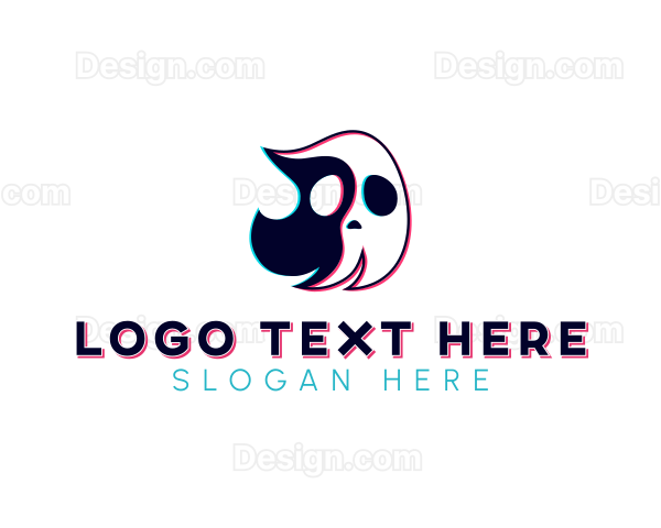 Creepy Ghost Avatar Logo