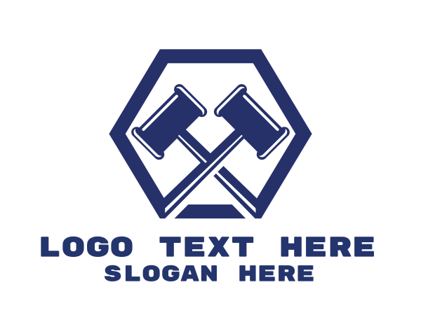 Sledgehammer logo example 4
