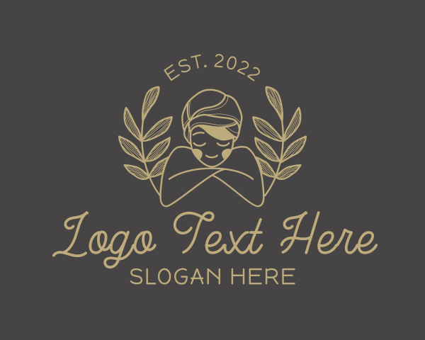Relaxed logo example 1
