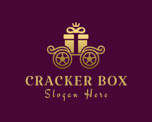 Gift Box Carriage logo design