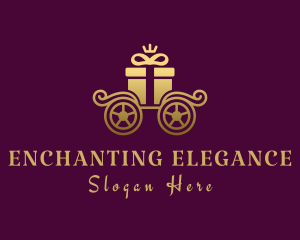 Gift Box Carriage logo design