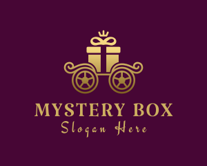 Gift Box Carriage logo design