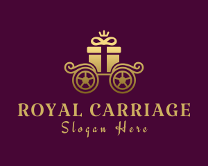 Gift Box Carriage logo design