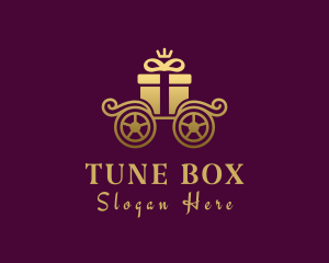 Gift Box Carriage logo design