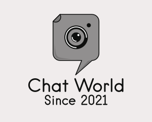 Camera Document Chat logo design