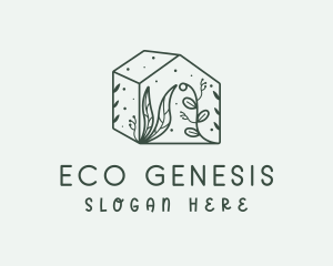 Greenhouse Eco Plants logo design