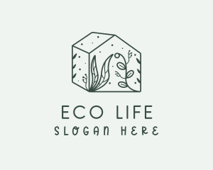 Greenhouse Eco Plants logo design