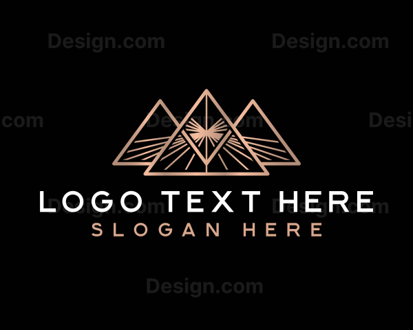 Luxury Triangle Deluxe Logo