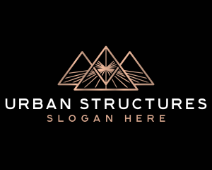 Luxury Triangle Deluxe logo design