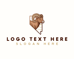 Nevada Bighorn Sheep logo