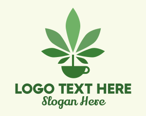 Green Plant Teacup logo