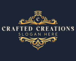 Luxury Deluxe Crest logo design