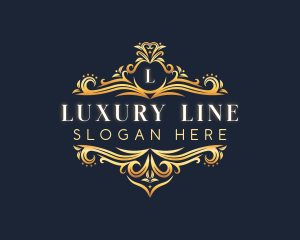 Luxury Deluxe Crest logo design