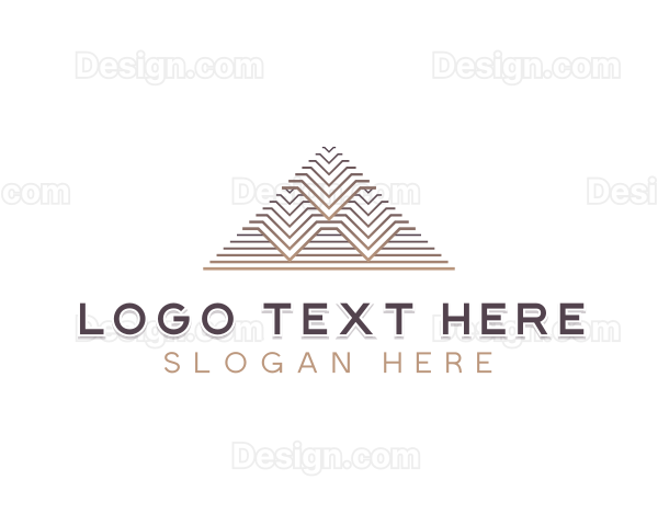 Creative Architecture Pyramid Logo