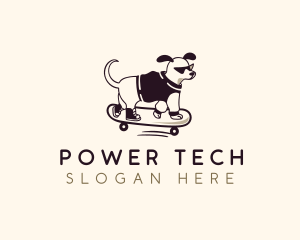 Skater Pet Dog logo