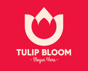 Generic Tulip Lotus logo design