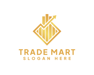 Golden Finance Trading logo design