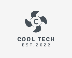 Wind Cooling Fan logo design