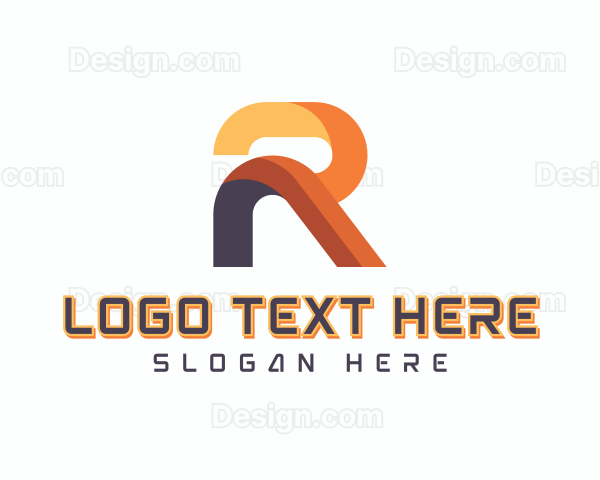 Studio Company Letter R Logo