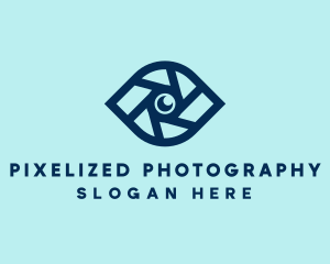 Eye Camera Shutter logo design