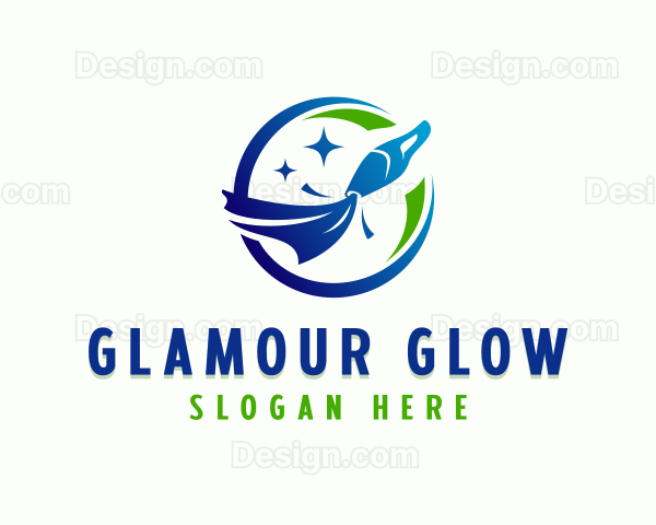 Vacuum Cleaning Disinfection Logo