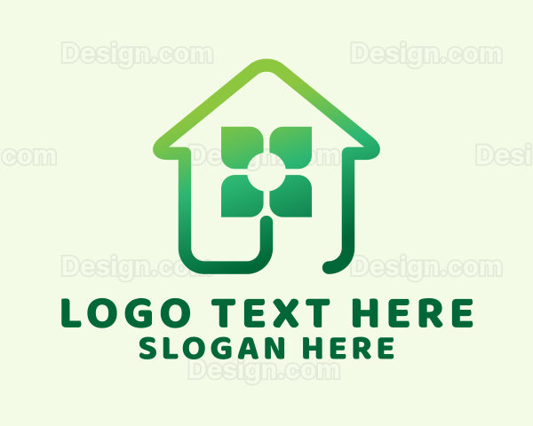 Sustainable Flower House Logo