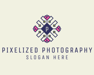 Embroidered Floral Beauty Spa logo design