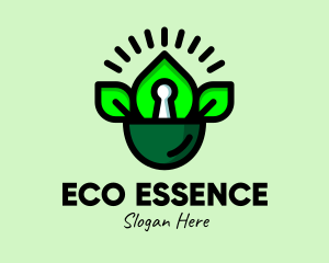 Eco Planting Security logo design