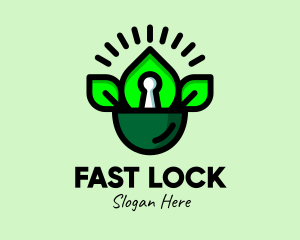 Eco Planting Security logo design