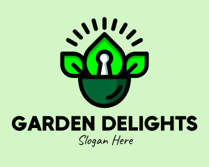 Eco Planting Security logo design