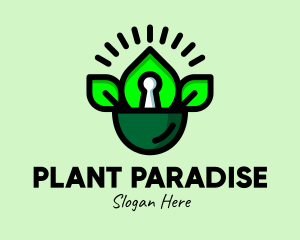 Eco Planting Security logo design