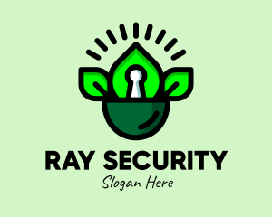 Eco Planting Security logo design