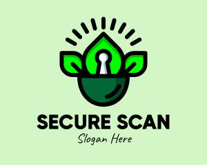 Eco Planting Security logo design