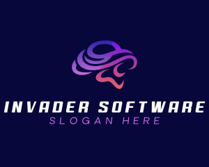 Cyber Brain Software logo design