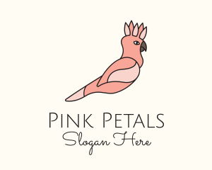 Galah Cockatoo Bird logo design