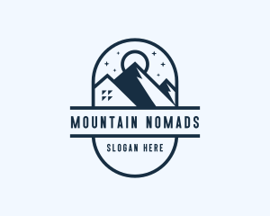 Mountain Roof Contractor logo design