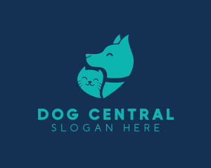 Cute Pet Shop logo design