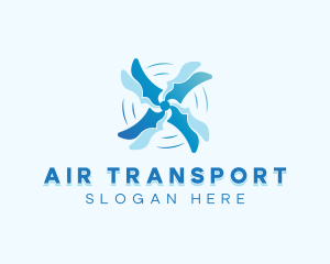 Air Conditioning Ventilation logo design