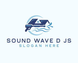 Pressure Wash Cleaner logo design