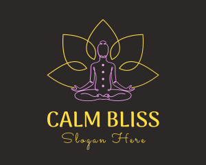 Yoga Wellness Therapy logo design