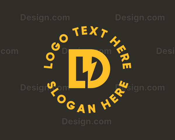 Energy Letter LD Monogram Logo