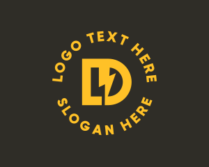 Energy Letter LD Monogram Logo