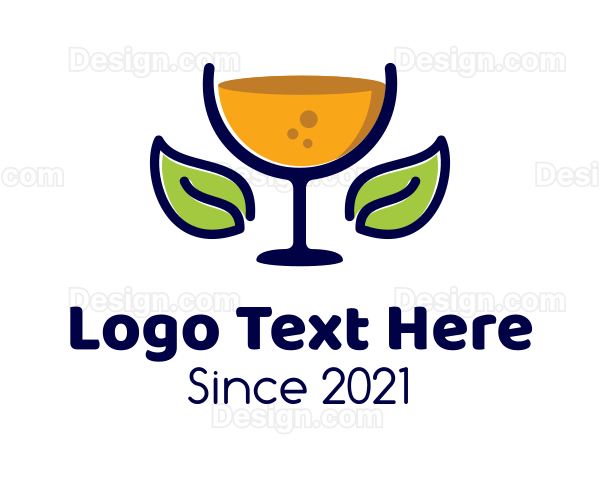 Organic Fruit Juice Logo