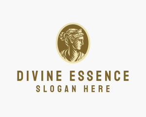 Ancient Goddess Portrait  logo