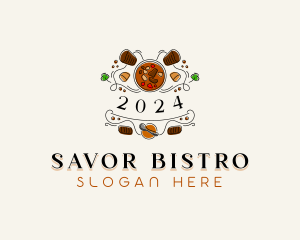 Beef Stew Restaurant logo design